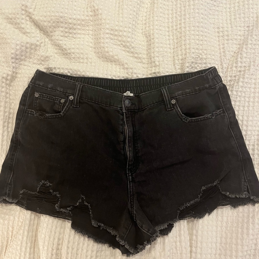 Aerie Daydream Denim Shorts